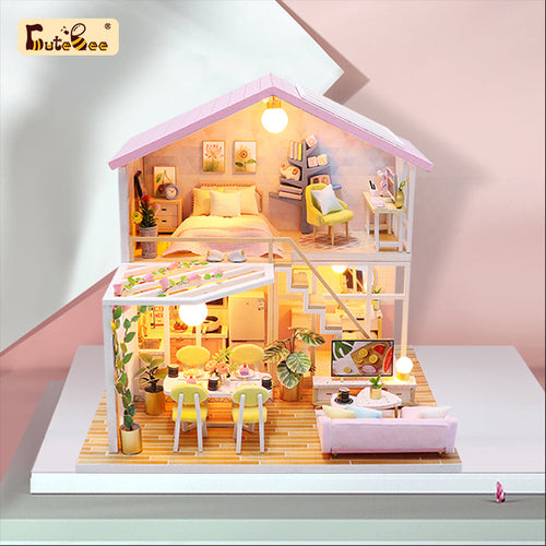 DIYeria™ | 1: 24 DIY Dollhouse Kit (Sweet Time)