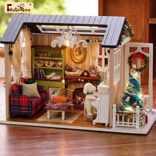 DIYeria™ | 1: 24 DIY Dollhouse Kit (Holiday Time)