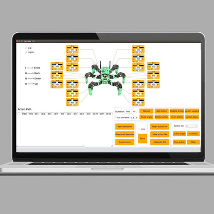 DIYeria™ | Educational Miniature Programming JetHexa ROS Hexapod Robot Kit Powered by Jetson Nano