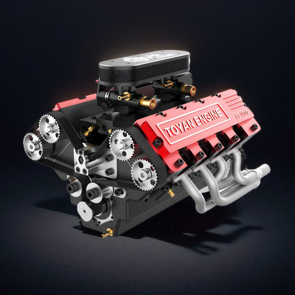 DIYeria™ | DIY V8 Engine Model That Run 28cc Gasoline/Nitro Engine KIT FS-V800