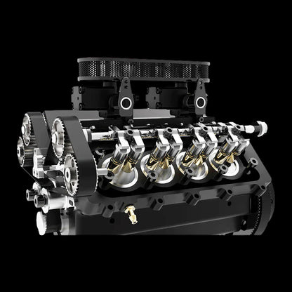 DIYeria™ | DIY V8 Engine Model That Run 28cc Gasoline/Nitro Engine KIT FS-V800