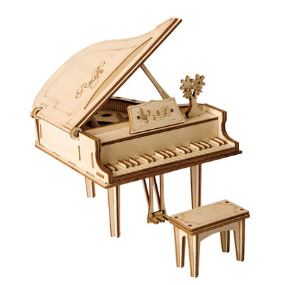 DIYeria  Grand Piano TG402 3D Wooden Puzzle