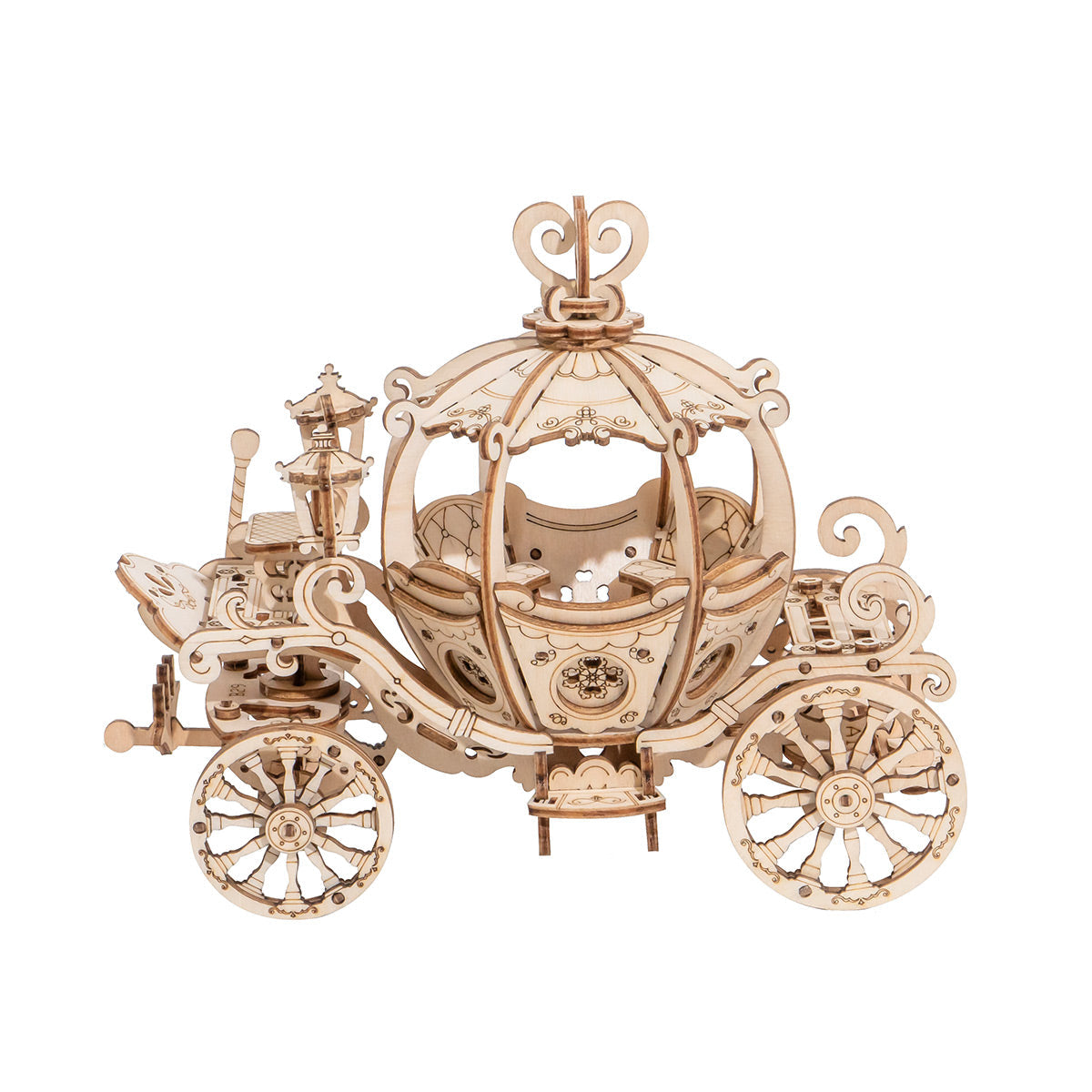 DIYeria  Pumpkin Carriage TG302 3D Wooden Puzzle