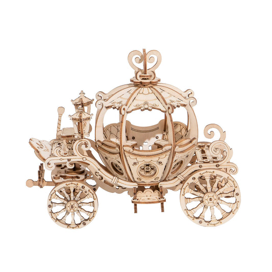 DIYeria  Pumpkin Carriage TG302 3D Wooden Puzzle