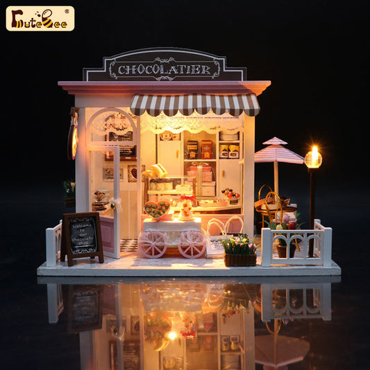 DIYeria™ |  1: 24 DIY Dollhouse Kit (Cocoa's Wonderful ldea)