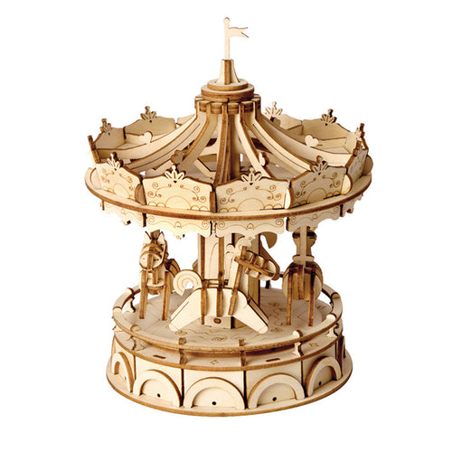 DIYeria  Merry-Go-Round TG404 3D Wooden Puzzle