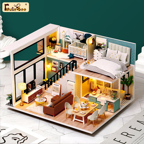 DIYeria™ | 1: 24 DIY Dollhouse Kit (Comfortable Life)