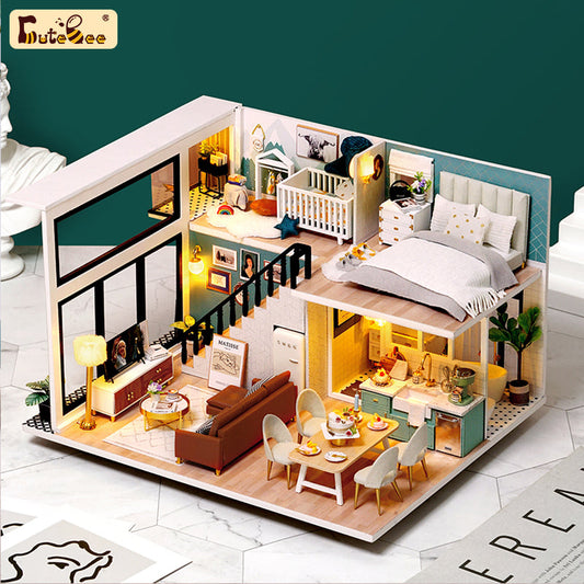 DIYeria™ | 1: 24 DIY Dollhouse Kit (Comfortable Life)