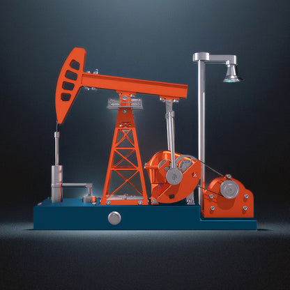 DIYeria™ | DIY Educational 3D Metal Oilfield Working Equipment with Pumping Unit that Works