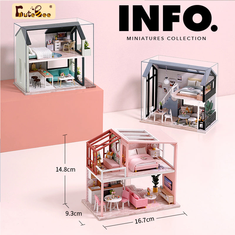 DIYeria™ | 1:24 DIY Dollhouse Kit (Apartment)