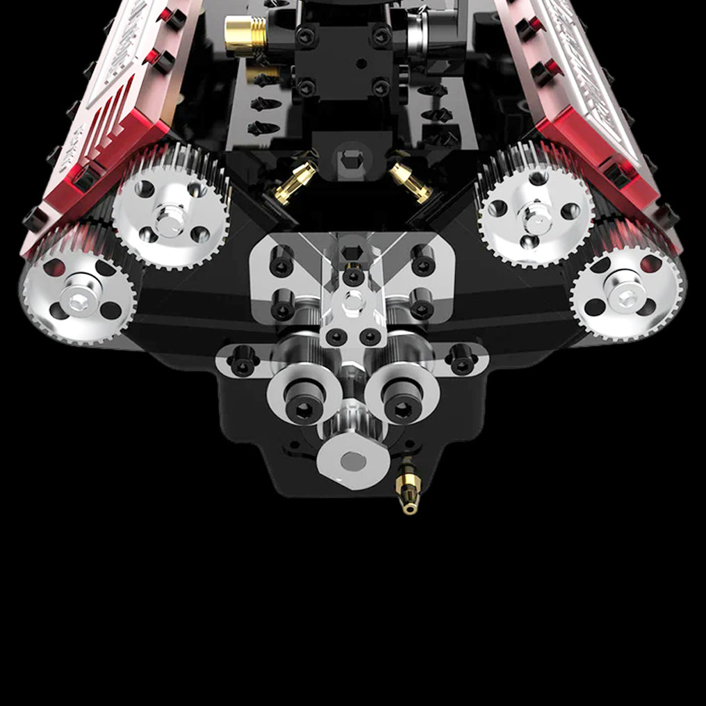 DIYeria™ | DIY V8 Engine Model That Run 28cc Gasoline/Nitro Engine KIT FS-V800