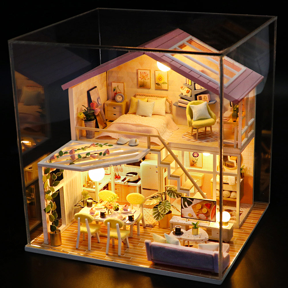 DIYeria™ | 1: 24 DIY Dollhouse Kit (Sweet Time)