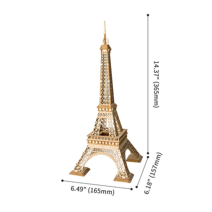 DIYeria  Eiffel Tower TG501 Architecture 3D Wooden Puzzle