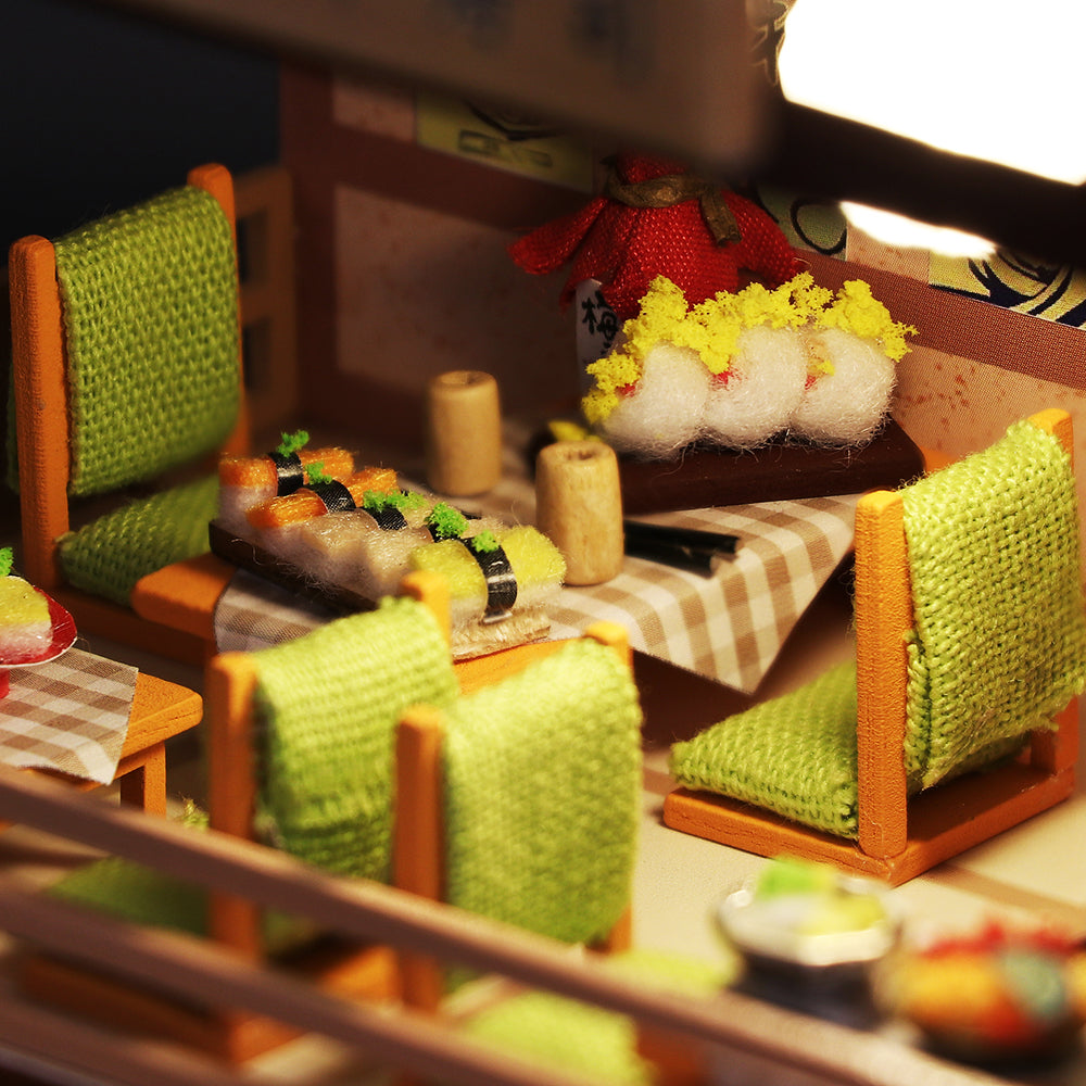 DIYeria™ | 1: 24 DIY Dollhouse Kit（Gubbion & Sushi）