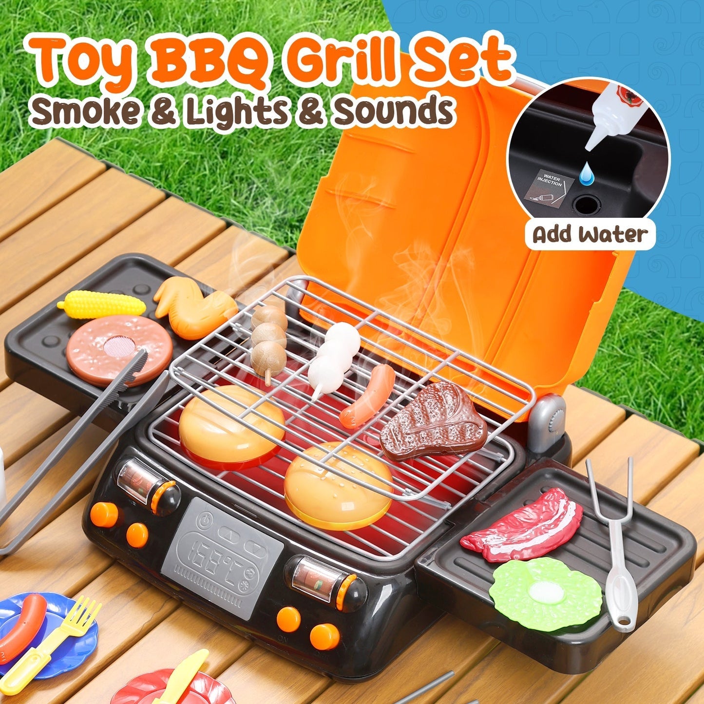 DIYeria™ | Cooking Toy BBQ Set