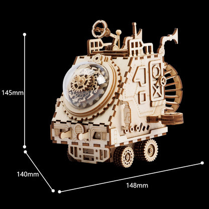 DIYeria Spaceship AM681 - DIY Steampunk Music Box