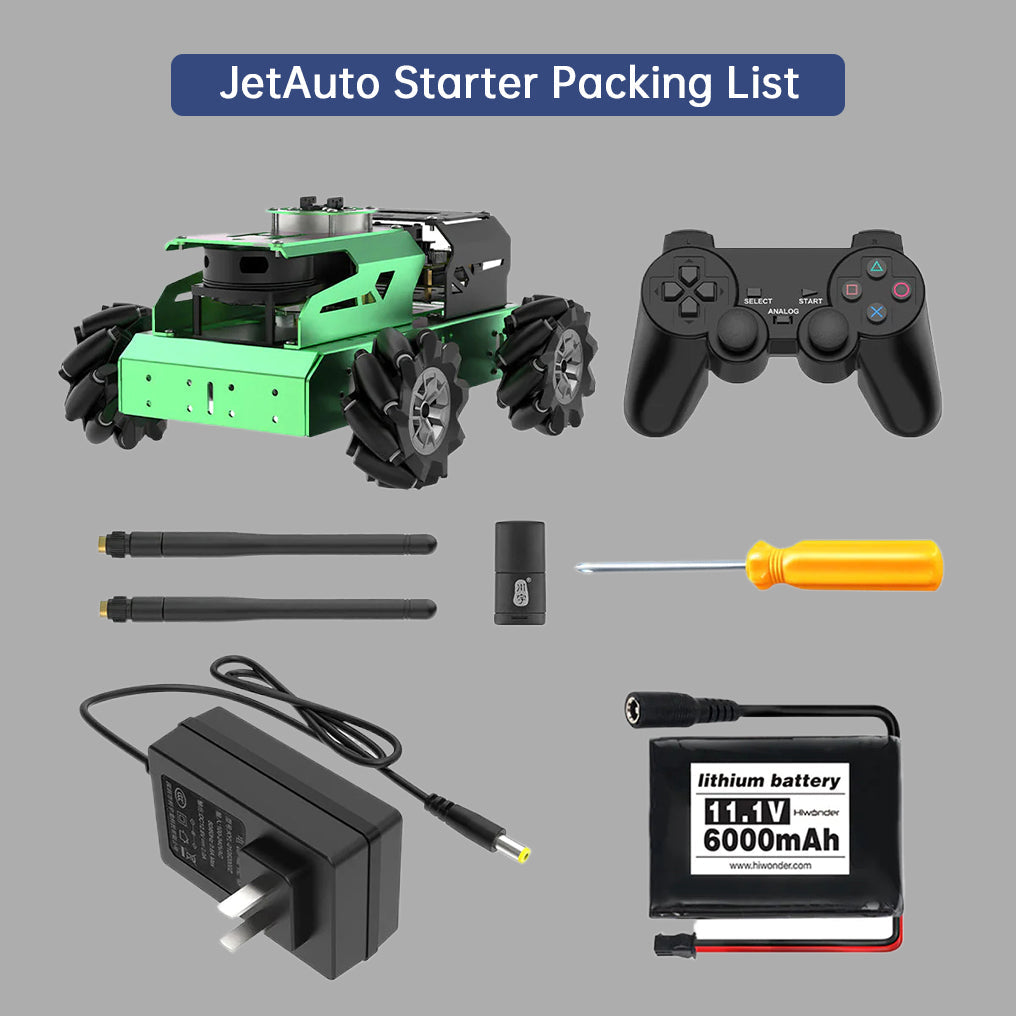 DIYeria™ | Educational Miniature Programming JetAuto ROS Robot Car Powered by Jetson Nano