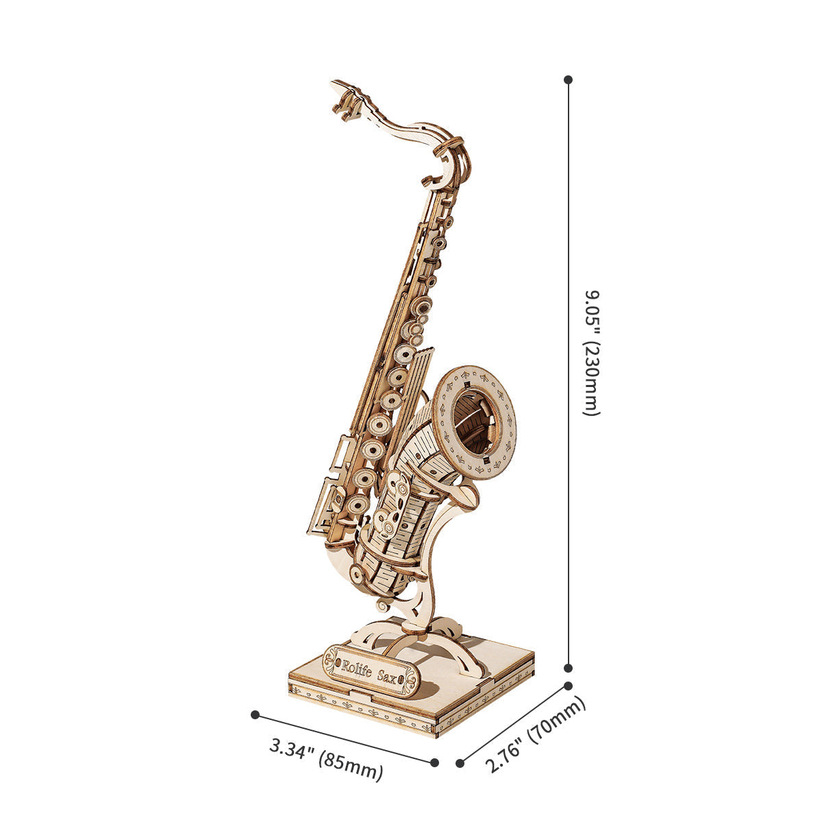 DIYeria  Saxophone TG309 3D Wooden Puzzle