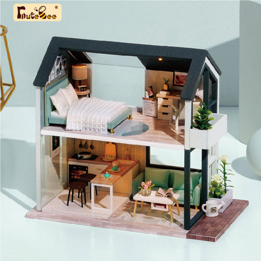 DIYeria™ | 1:24 DIY Dollhouse Kit (Apartment)