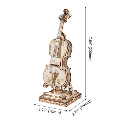 DIYeria  Cello TG411 3D Wooden Puzzle