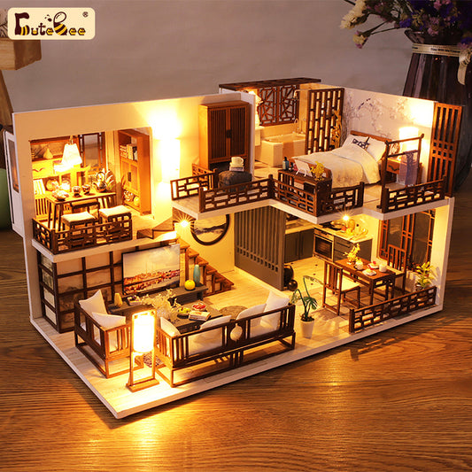 DIYeria™ | 1: 24 DIY Dollhouse Kit（Quiet Time）