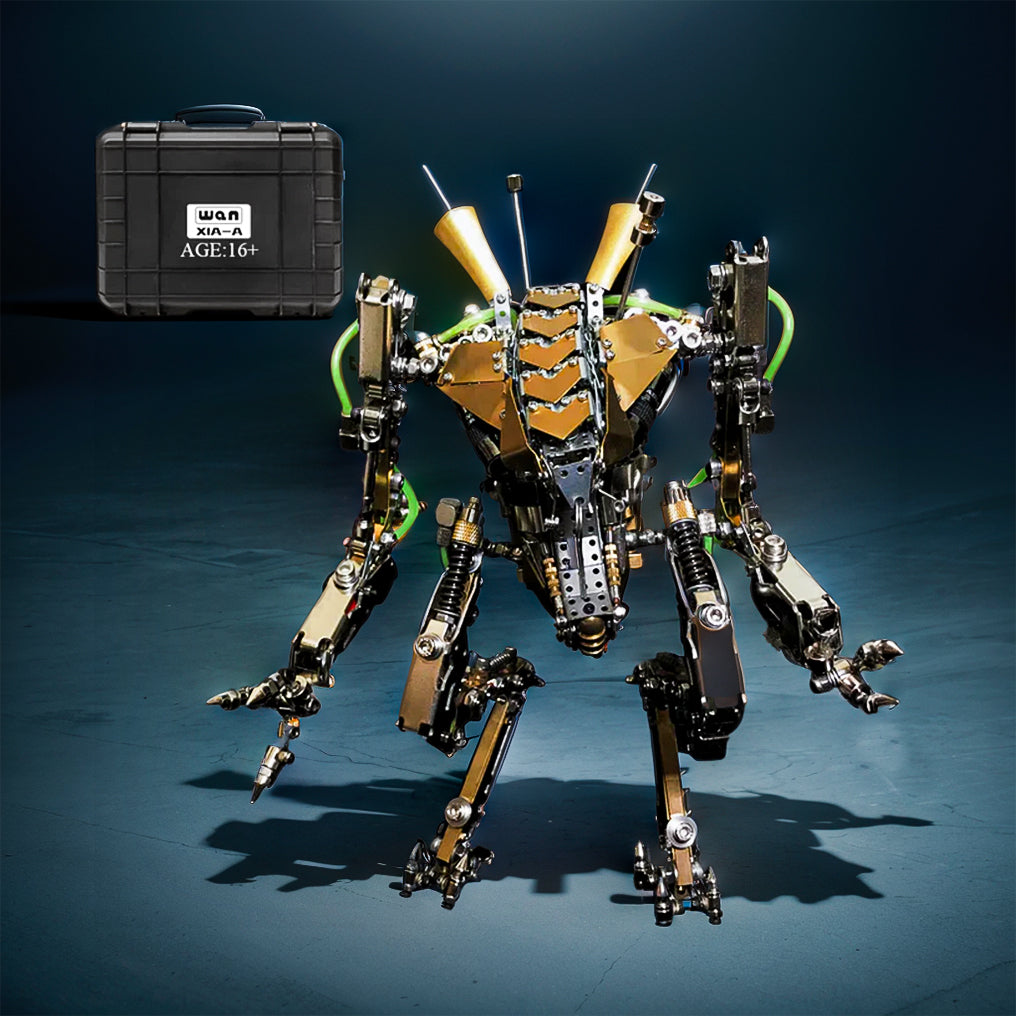 DIYeria™ | DIY XIA-A Metal Future Mech Model with Articulated Joints & Lights