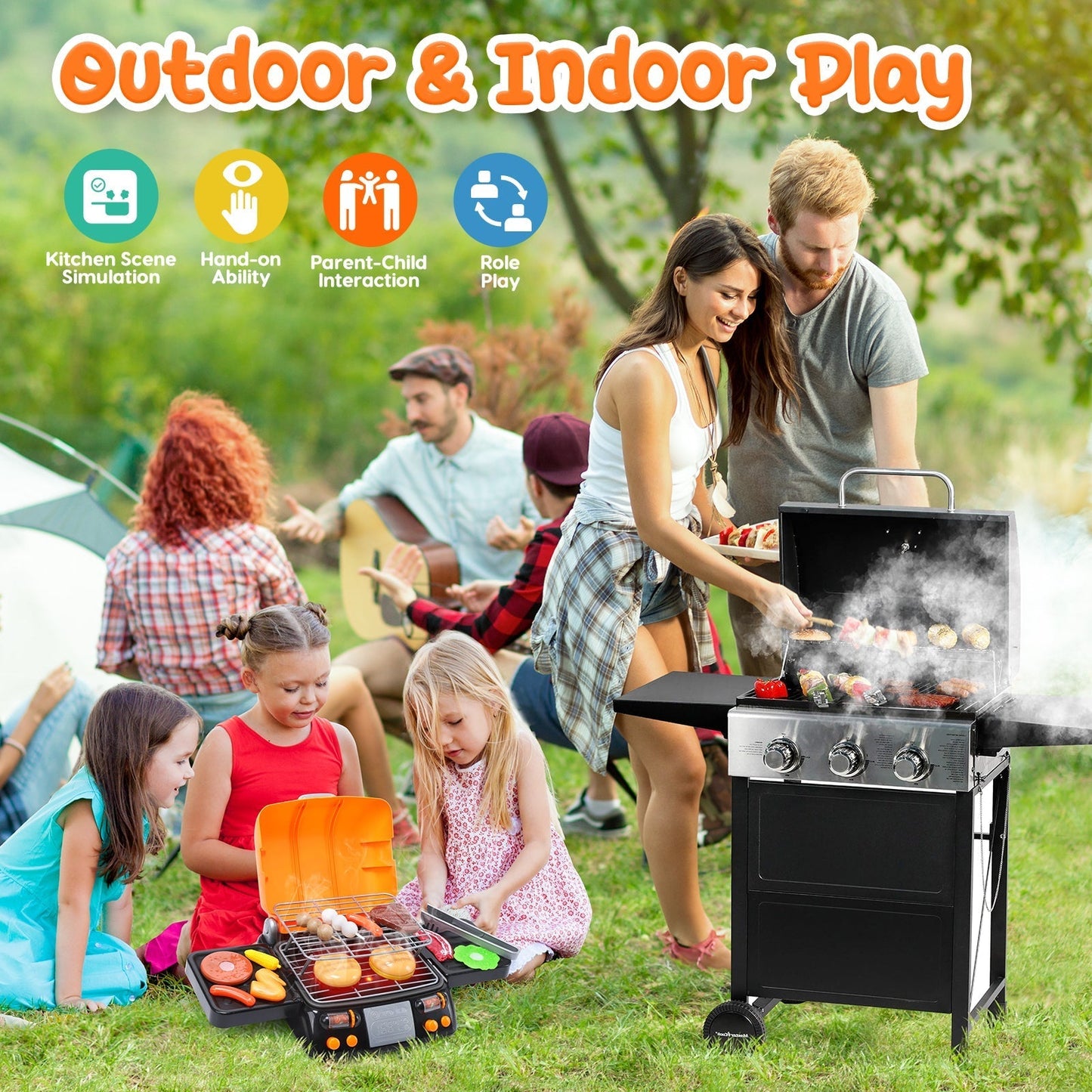 DIYeria™ | Cooking Toy BBQ Set