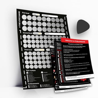 DIYeria™ | he Love Game Scratch Off Poster