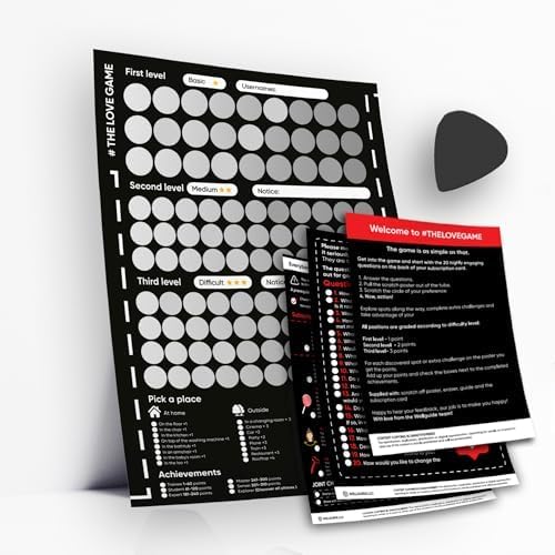 DIYeria™ | he Love Game Scratch Off Poster