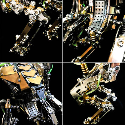 DIYeria™ | DIY XIA-A Metal Future Mech Model with Articulated Joints & Lights