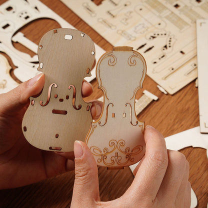 DIYeria  Cello TG411 3D Wooden Puzzle