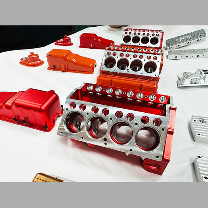 DIYeria™ | DIY 1/6 Gasoline Flathead 4-Stroke V8 Water-Cooled Engine 44CC Model Kit That Works