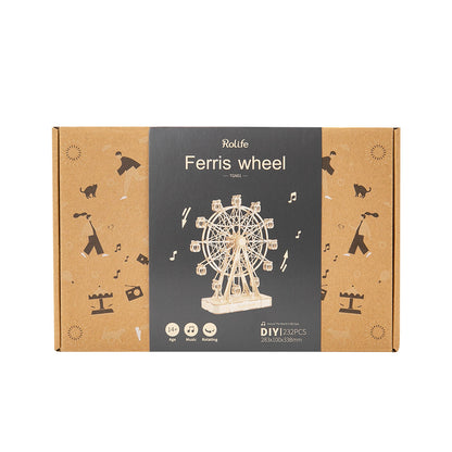 DIYeria  TGN01 Ferris Wheel Wooden Music Box