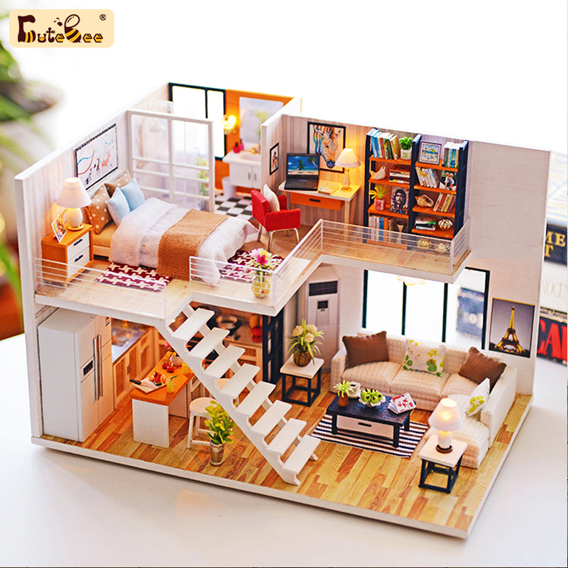 DIYeria™ | 1: 24 DIY Dollhouse Kit (Elegant)