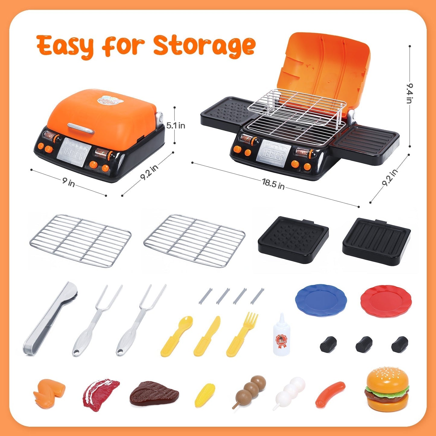 DIYeria™ | Cooking Toy BBQ Set