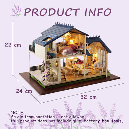 DIYeria™ | 1:24 Dollhouse Kit (PROVENCE LAVENDER)