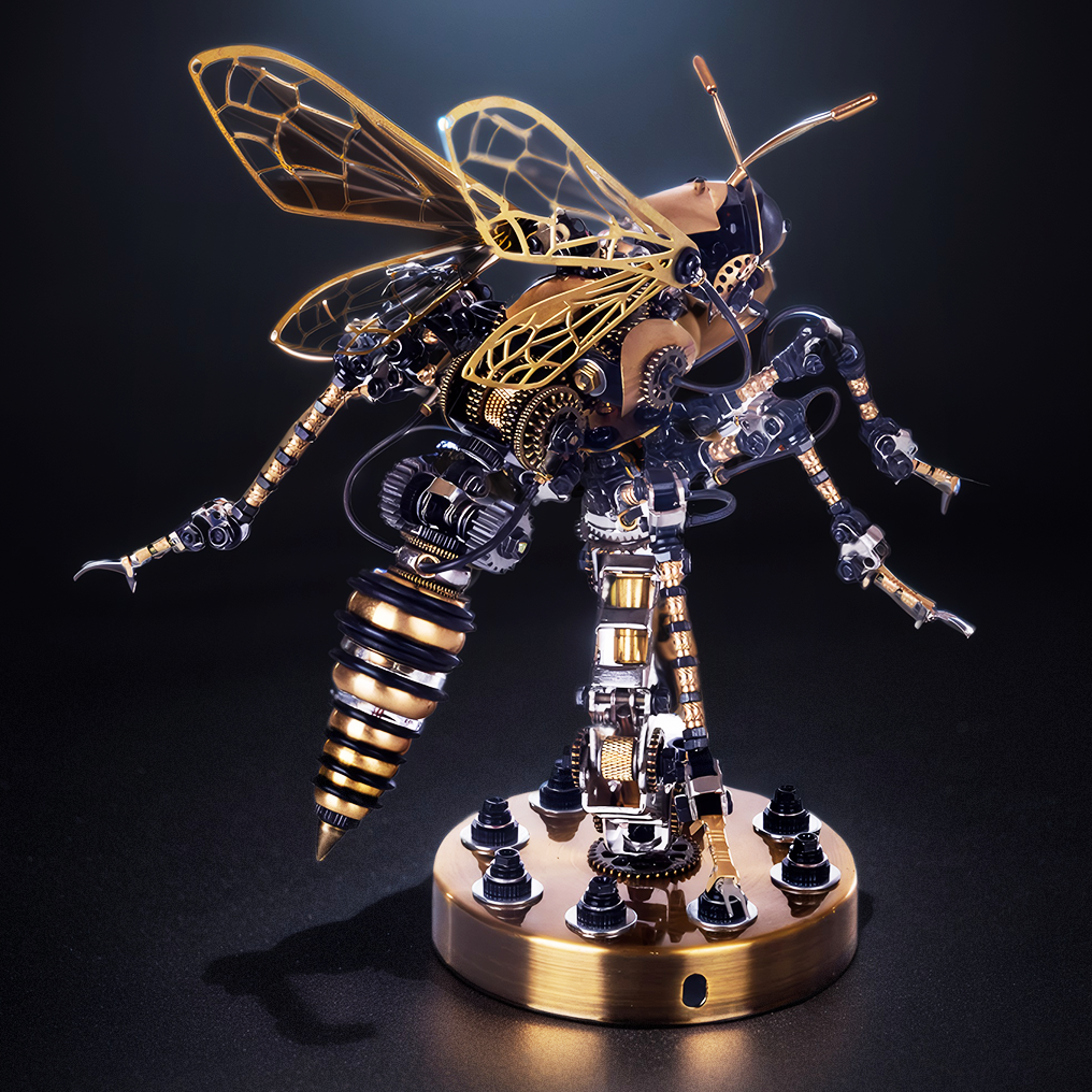 DIYeria™ | DIY 3D Wasp Insects Metal Model Puzzles Building Block Set Toys