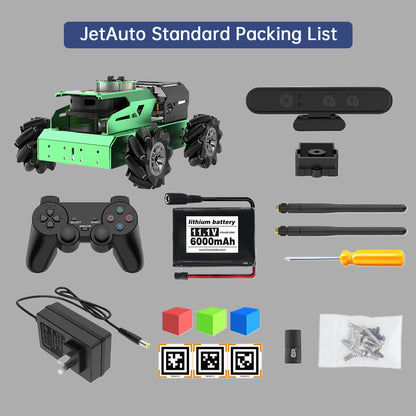 DIYeria™ | Educational Miniature Programming JetAuto ROS Robot Car Powered by Jetson Nano