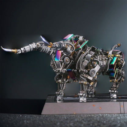 DIYeria™ | DIY 3D Metal Mechanical Bull Animal Model Assembly Kit 1087Pcs