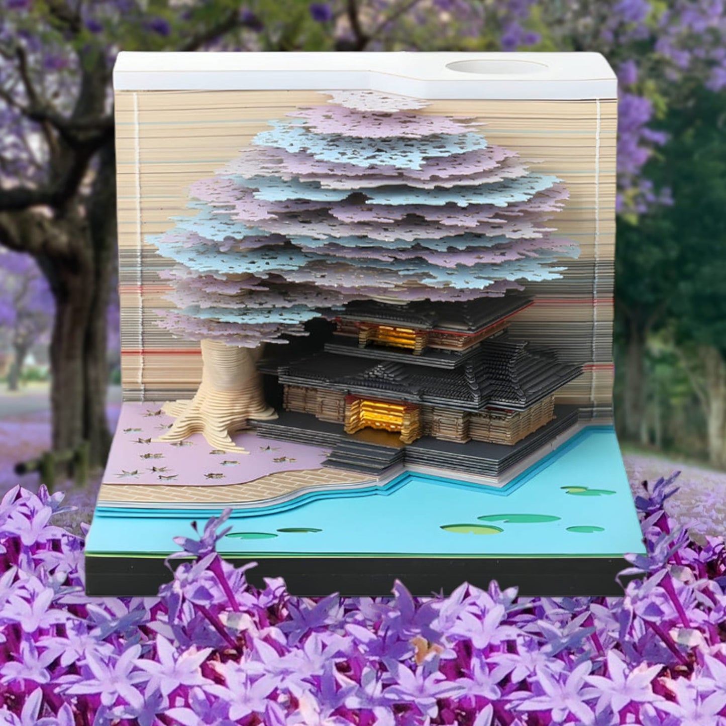 DIYeria™ | Purple Tree Temple (With Light)