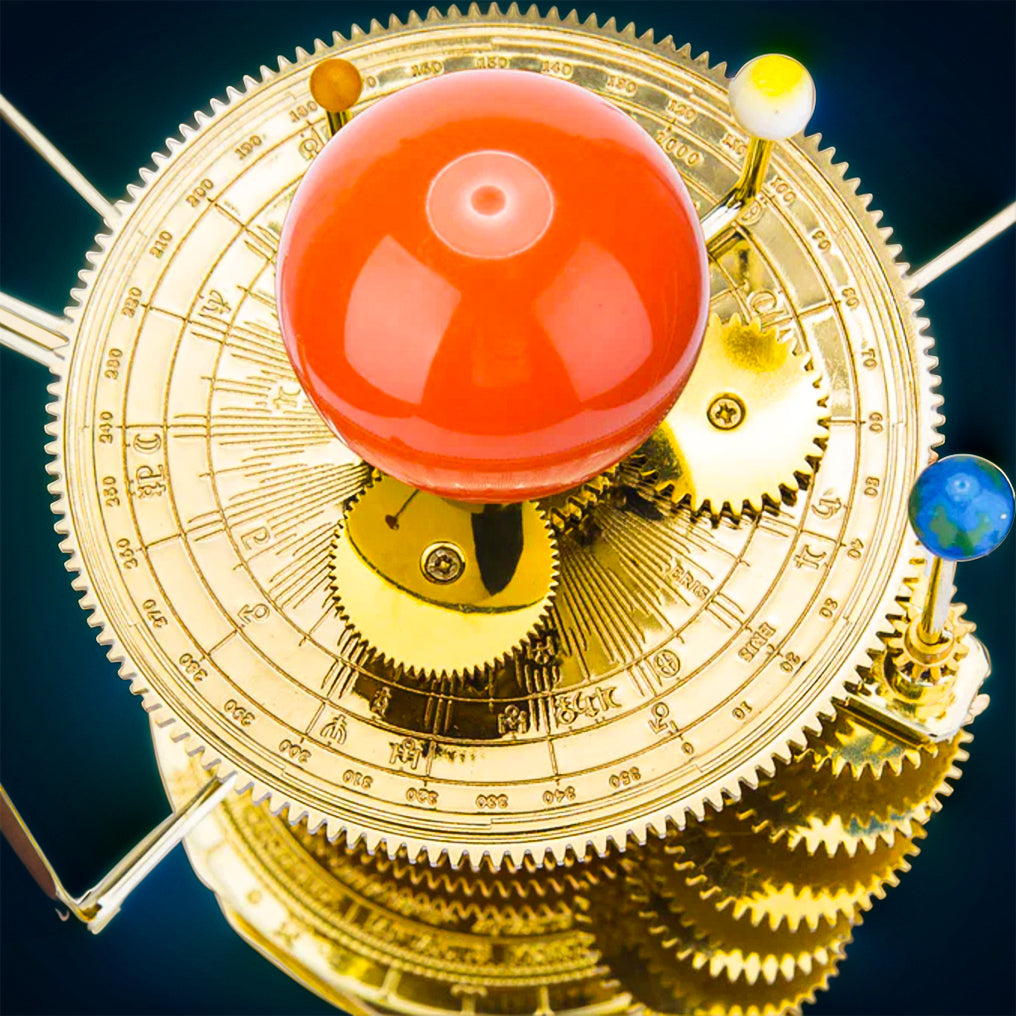 DIYeria™ | DIY 3D Metal Orrery Solar System Eight Planet Model Kit - 200Pcs