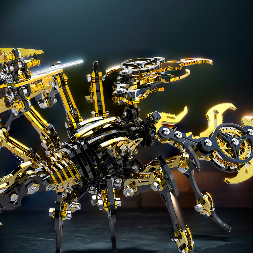 DIYeria™ | DIY 3D Metal Mechanical Punk Scorpion Animal Puzzle Model Assembly Kit