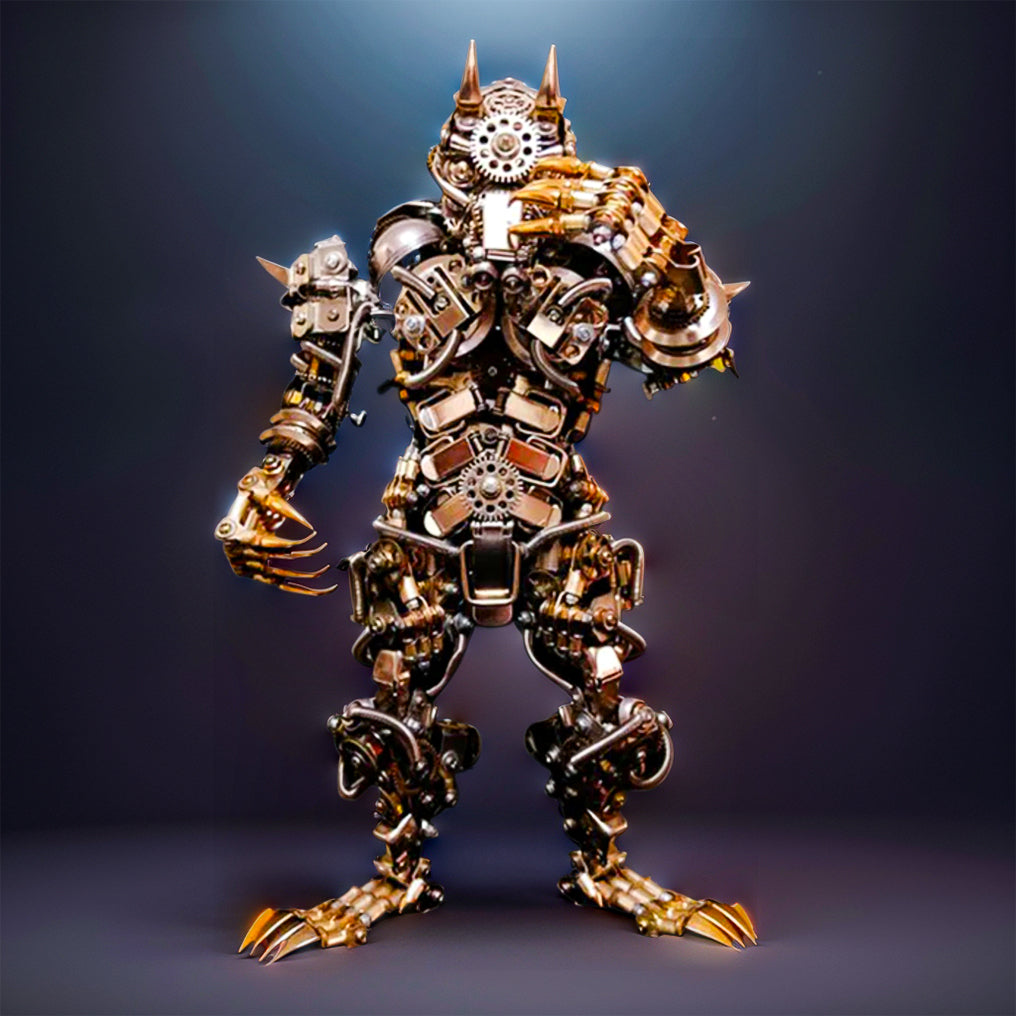 DIYeria™ | DIY 3D Metal Assembly Werewolf Model Hyperrealistic Toy Set