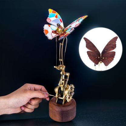 DIYeria™ | DIY 3D Flying Butterfly Dynamic Mechanical Crafts Mystery Aircraft Model Kit