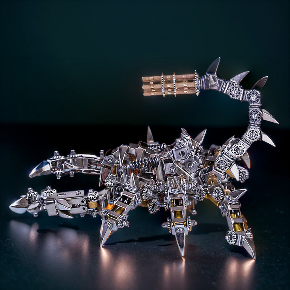 DIYeria™ | DIY 3D Metal Mechanical War Scorpion Puzzle Model Assembly Kit