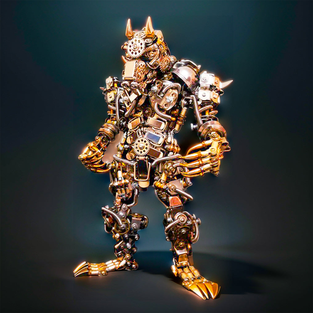 DIYeria™ | DIY 3D Metal Assembly Werewolf Model Hyperrealistic Toy Set