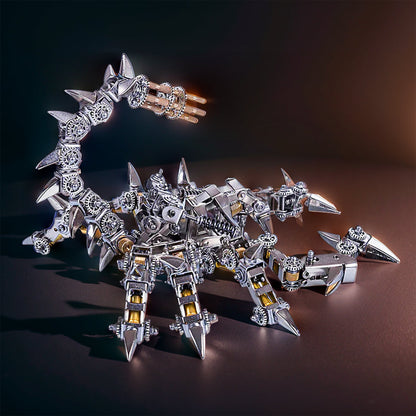 DIYeria™ | DIY 3D Metal Mechanical War Scorpion Puzzle Model Assembly Kit