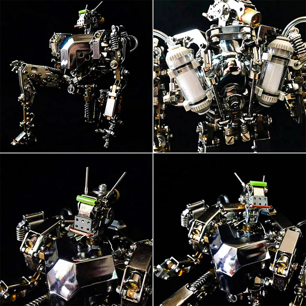 DIYeria™ | DIY 3D Metal Machine Future Mech War Humanoid-1 Model 700+PCS