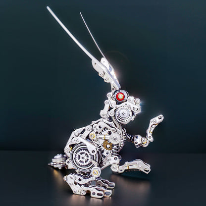 DIYeria™ | DIY 3D Metal Punk Mechanical Rabbit Puzzle Model Crafts Assembly Kit-500PCS