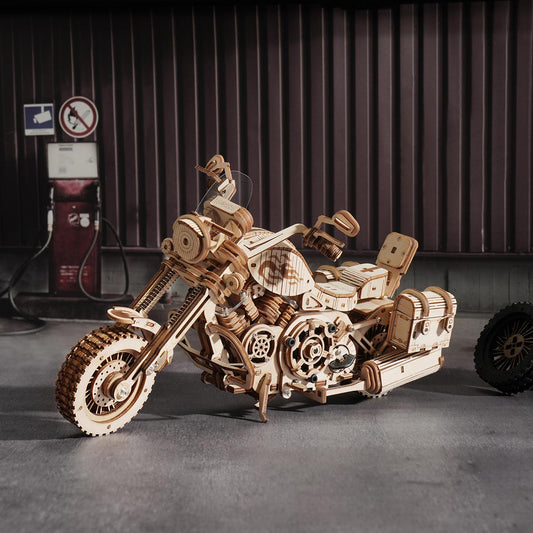 DIYeria Cruiser Motorcycle LK504 3D Wooden Puzzle